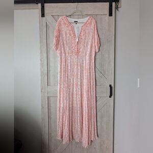 torrid Boho Coral Maxi Dress